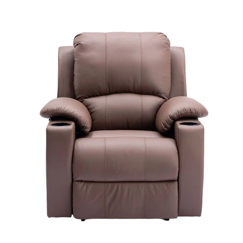 Overstuffed Recliner একক সোফা চেয়ার ম্যানুয়াল Recliner চেয়ার